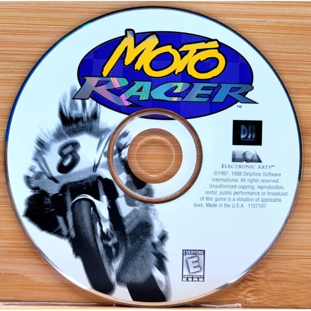 Moto Racer (PC, 1996) DISC ONLY‎ EA PC GAME